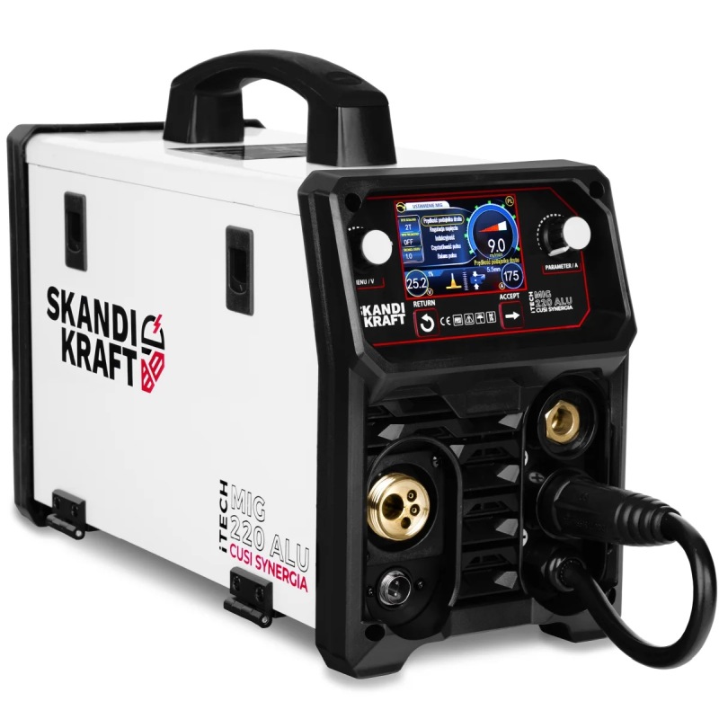Spawarka Migomat iTECH MIG 220 Alu CuSi Synergia