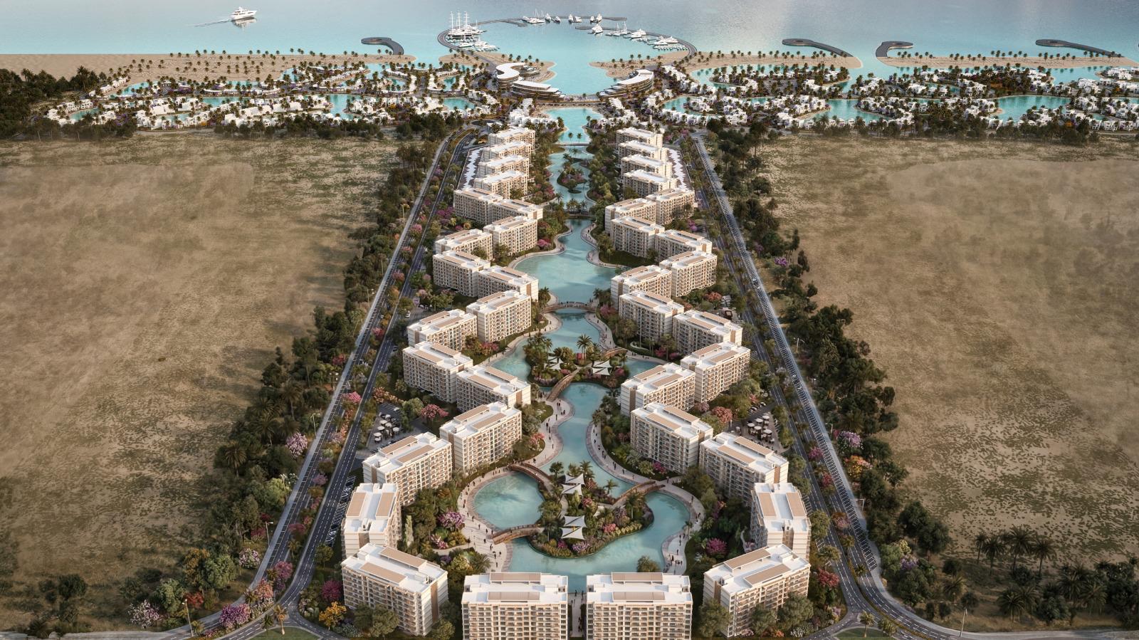  Projekt Yamal by TMG Oman z zabudową mieszkaniową, lagunami i dostępem do wybrzeża 